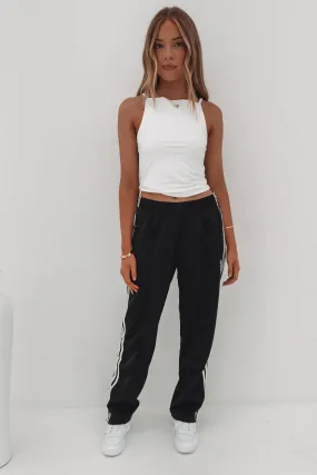 Soft Touch Firebird Trackpant Black