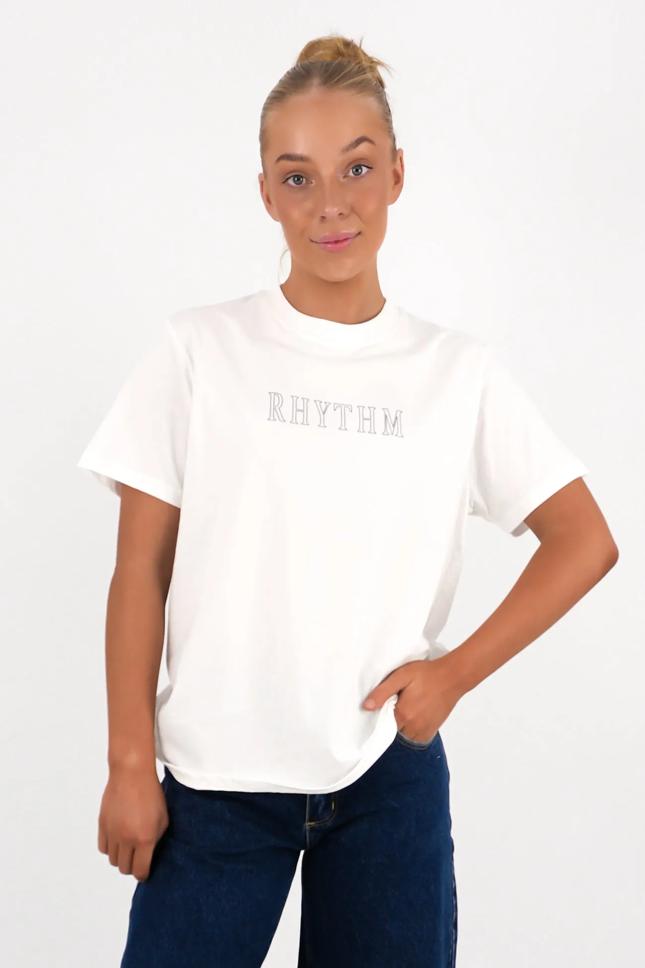 EasyCareFinish Easy to Style Flagship Boyfriend T-Shirt White