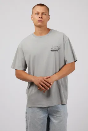 Regular Fit Elderly Comfort Flash Tee Grey