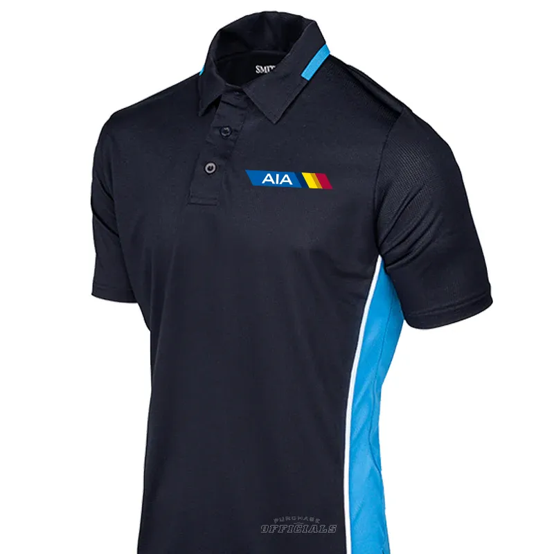AIA Logo Softball Men??s Navy Umpire Shirts Gift Idea