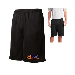Work Flex Clean Cut Ref Smart Mesh Officiating Shorts