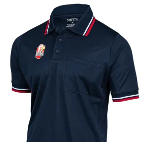 Ergonomic Back Panel OHSAA Logo Dye Sublimated Short Sleeve Umpire Shirts