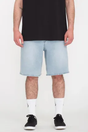 Tailored Cut Billow Denim Short Desert Dirt Indigo