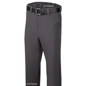 Smart Casual Fashion Stretch Smitty Men's Charcoal 4-Way Stretch Flat Front Pants