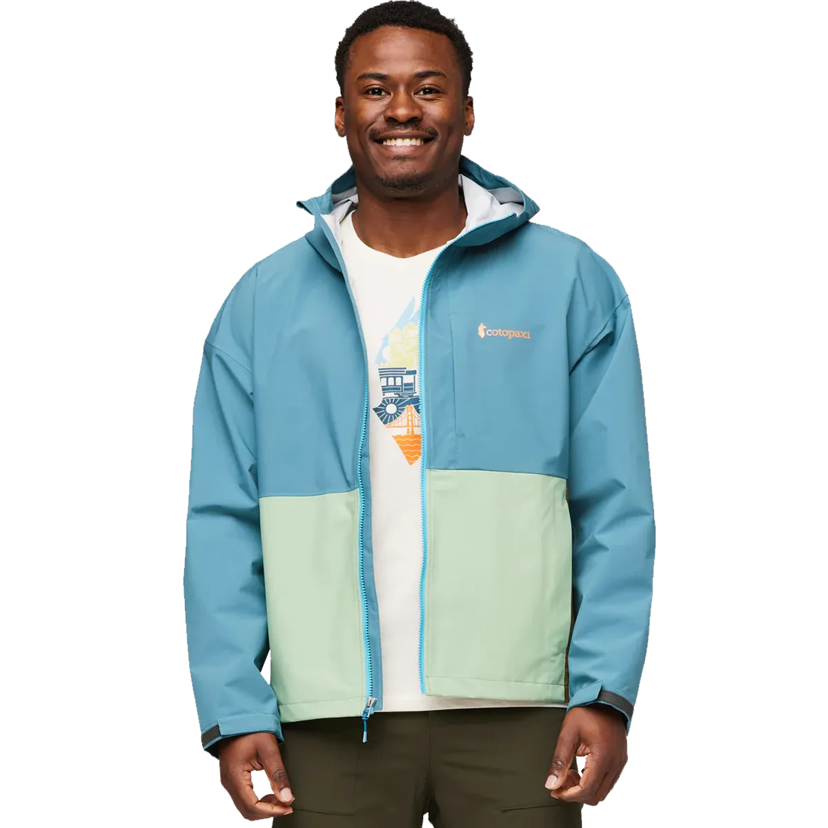 Everyday Look Street Fashion Men's Cielo Rain Jacket