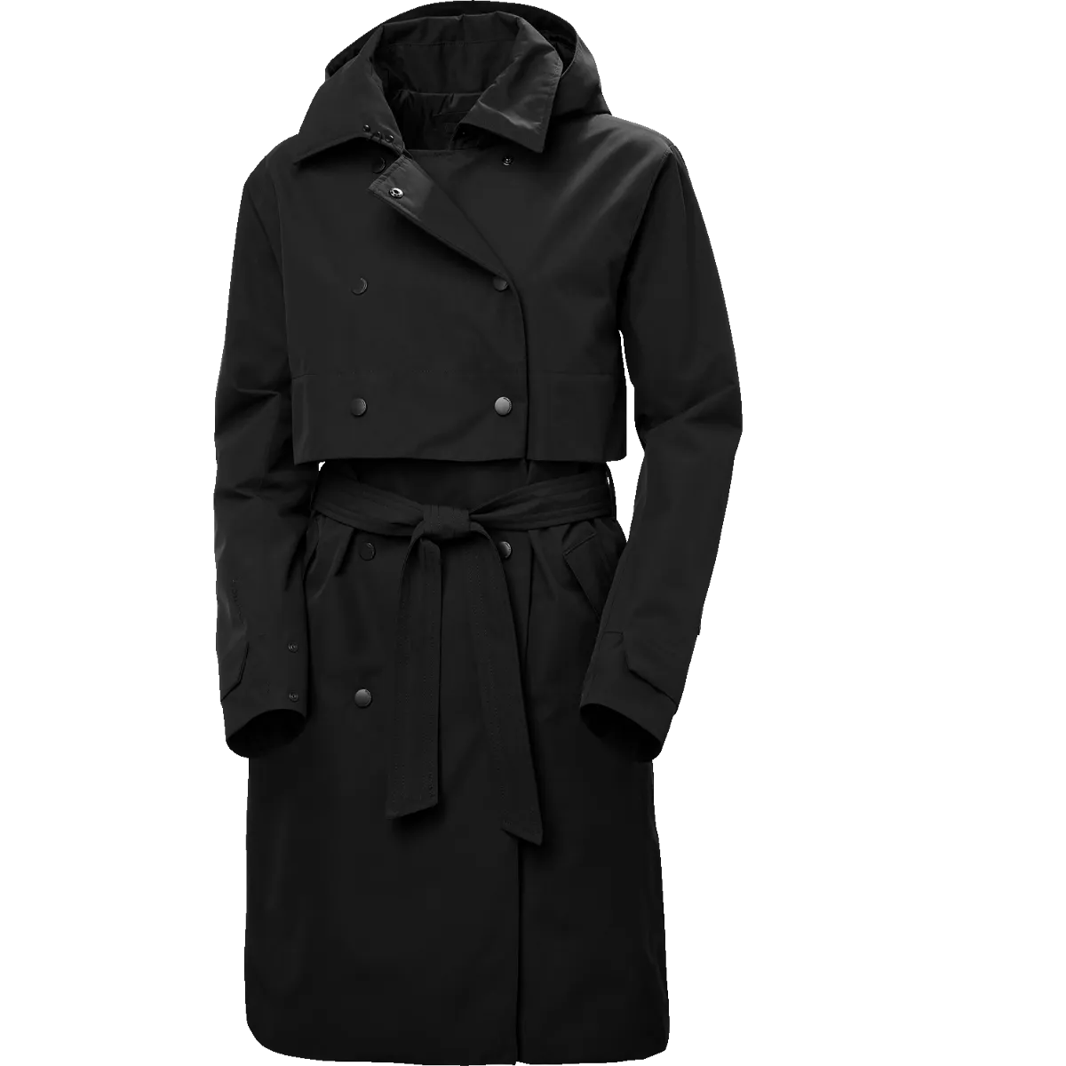 Women's Jane Insulated Trench Coat Flexible Layer System Waterproof Material