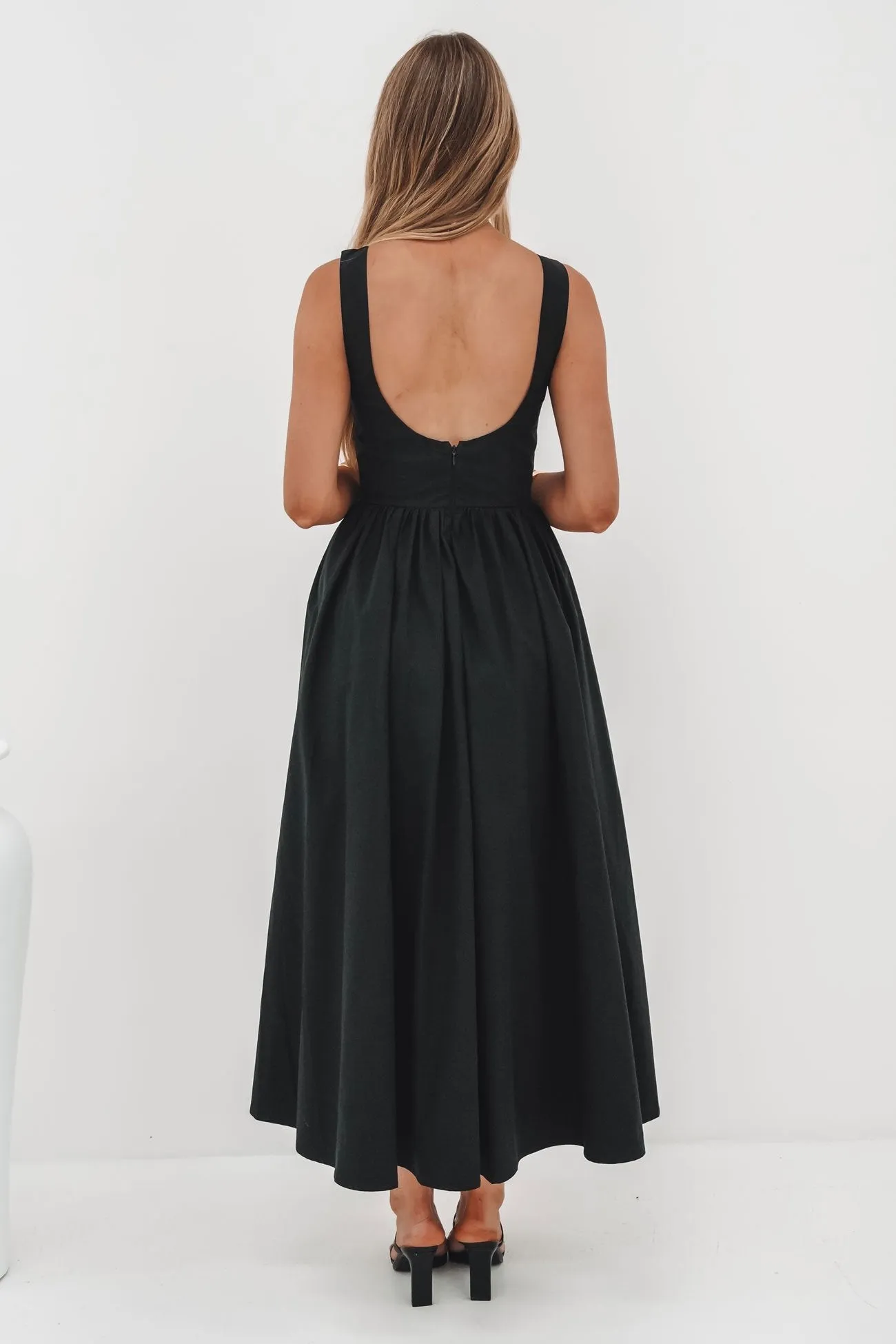 Pure Vibes Maisie Maxi Dress Black