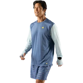 Tagless Comfort Collar Men's UPF Tee Long Sleeve