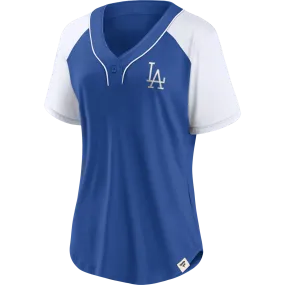 Women's Dodgers Heritage Poly League Diva DurableZipper Everyday Comfort Fit
