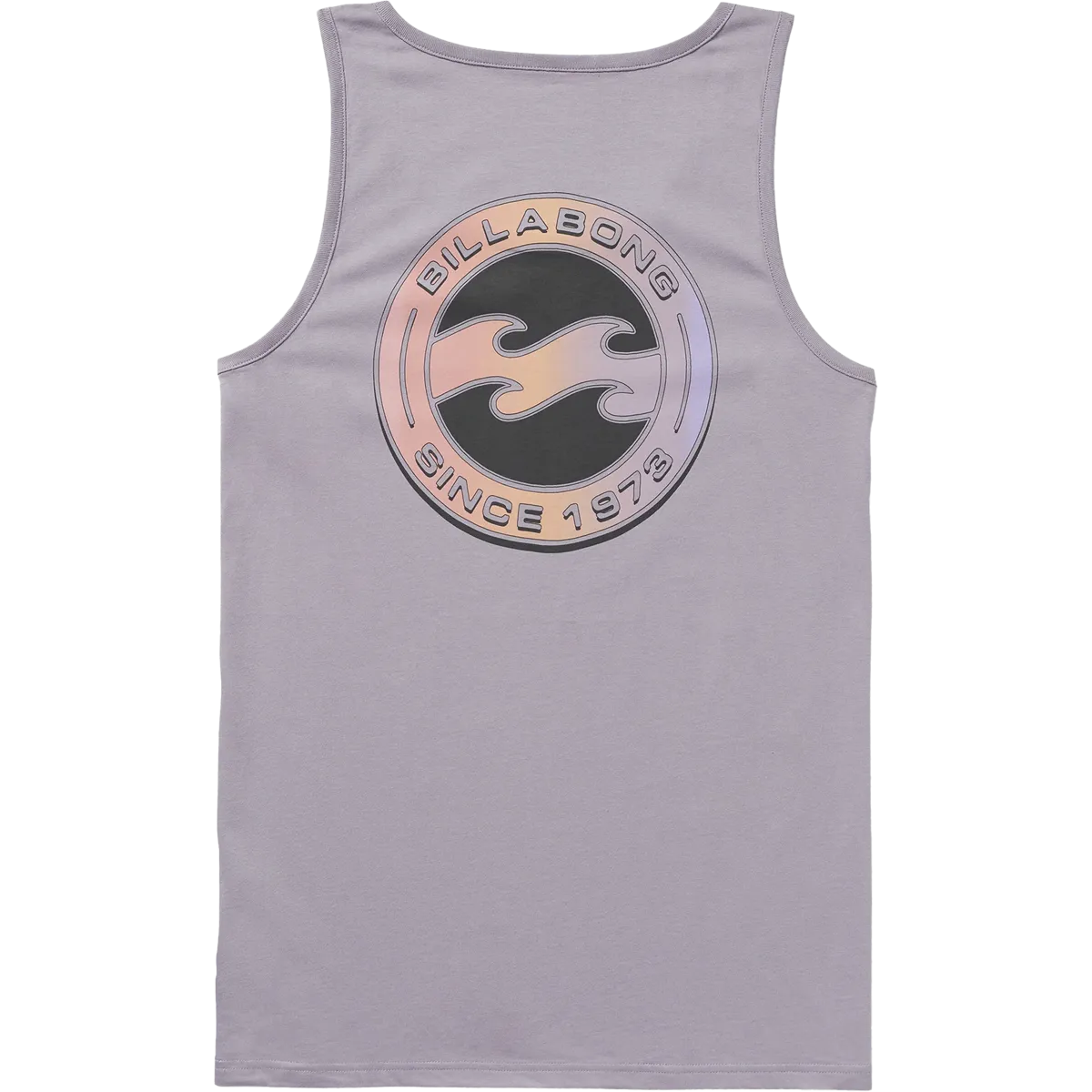 LayeredCollar Ethically Sourced Material Billabong Men's Hallow Premium Tank in Light Purple