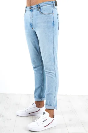 Brunch Outfit Casual Neutral Tones Sid Jean Mystify Blue