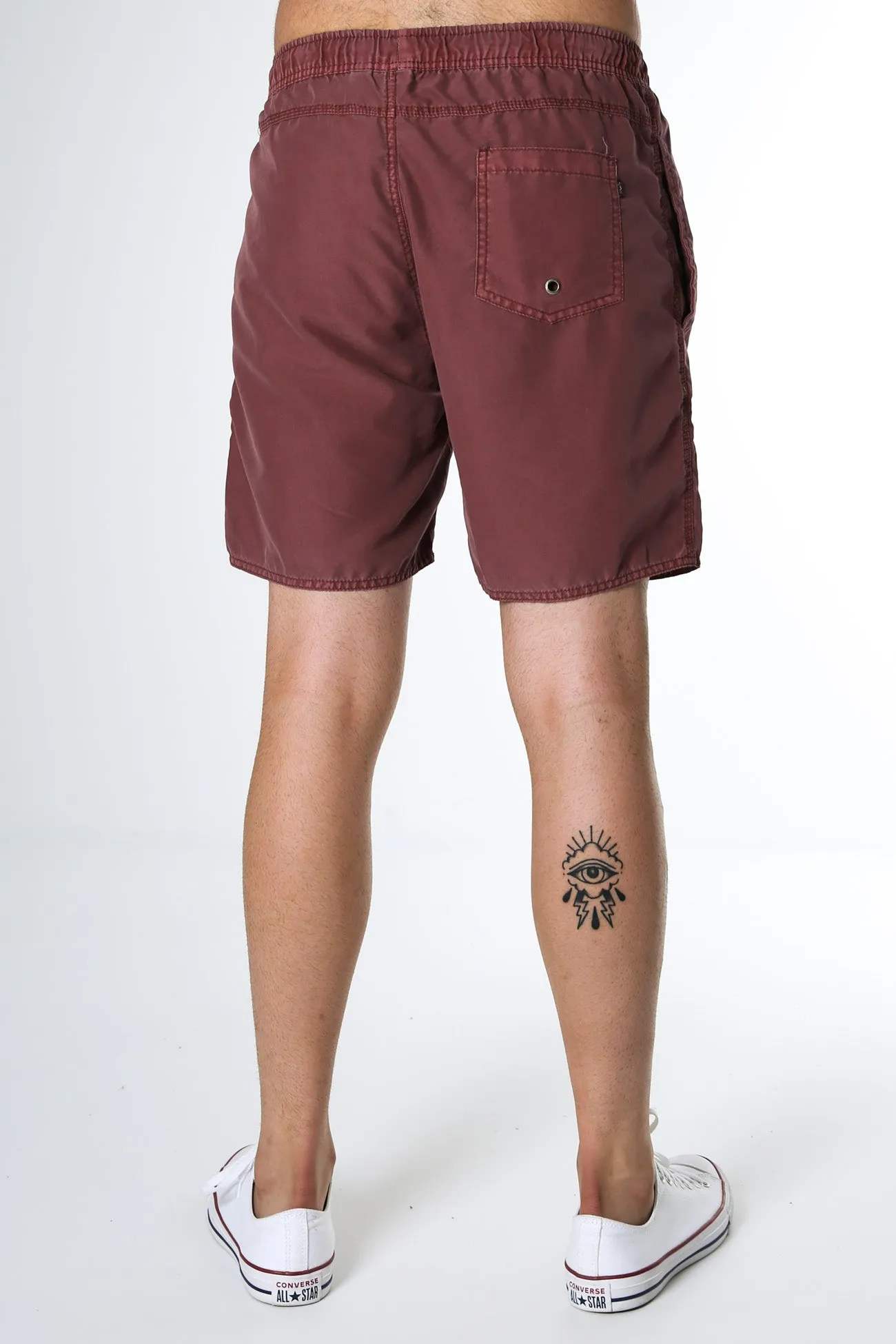 Illusion Short Burgundy skateboarding gear