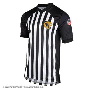 Casual Comfort Tagless Labeling CIF Logo Mesh V-Neck