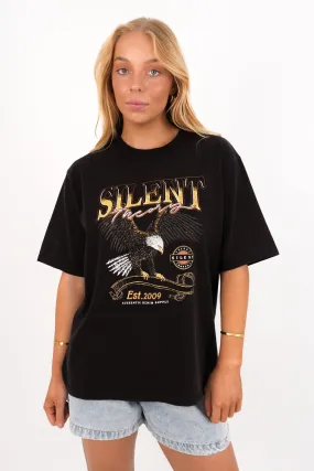 Formation Tee Washed Black Eco-friendly