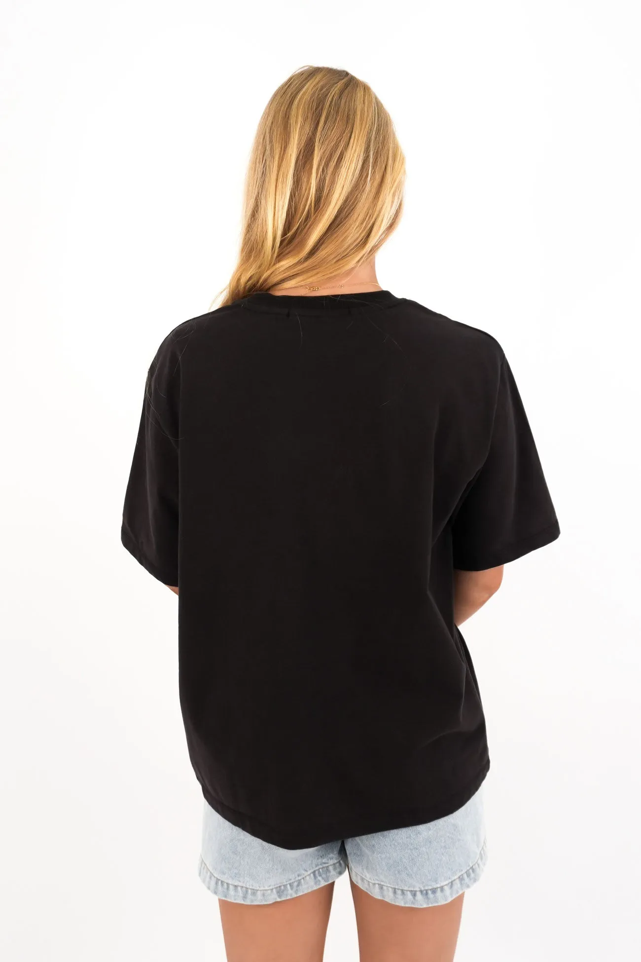 Street Smart Look Formation Tee Washed Black