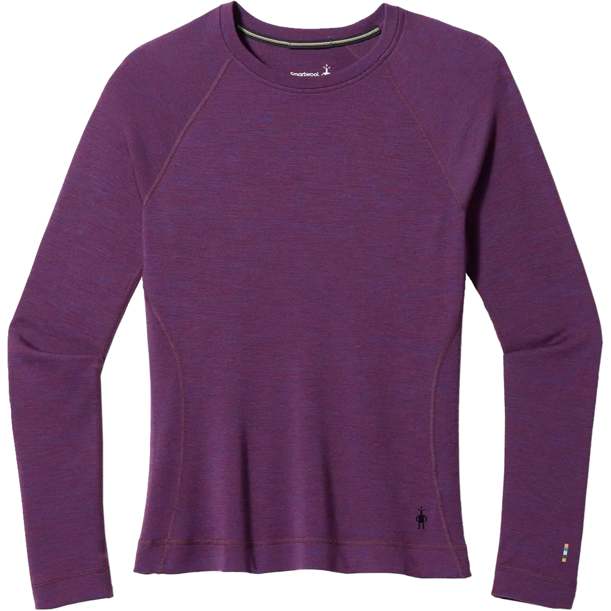 Women's Classic Thermal Merino Base Layer Crew ReinforcedArmholes Retro design