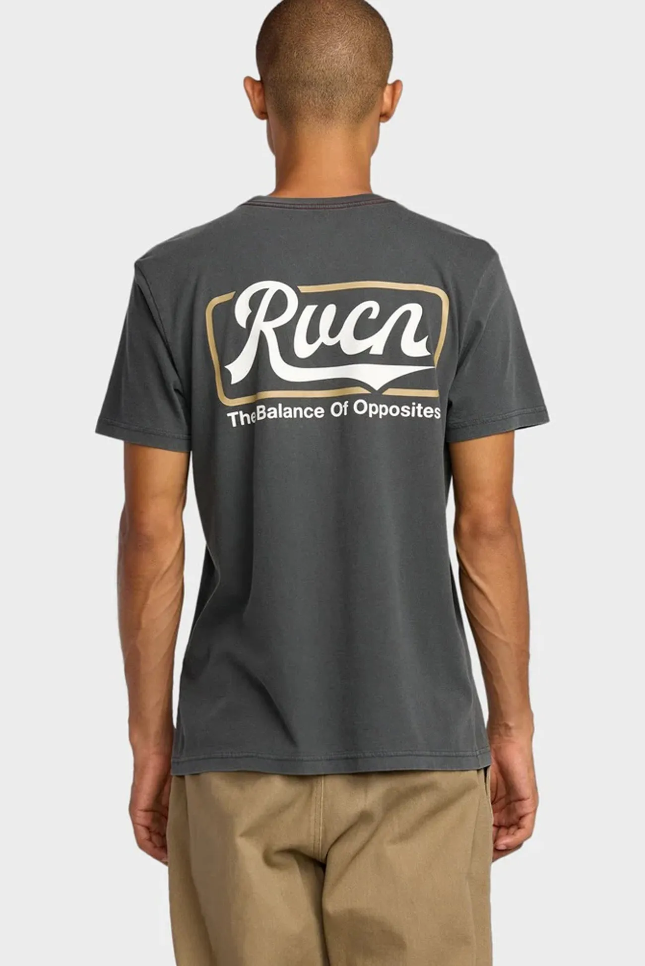 Frame Up Short Sleeve Pirate Black Comfy Fit