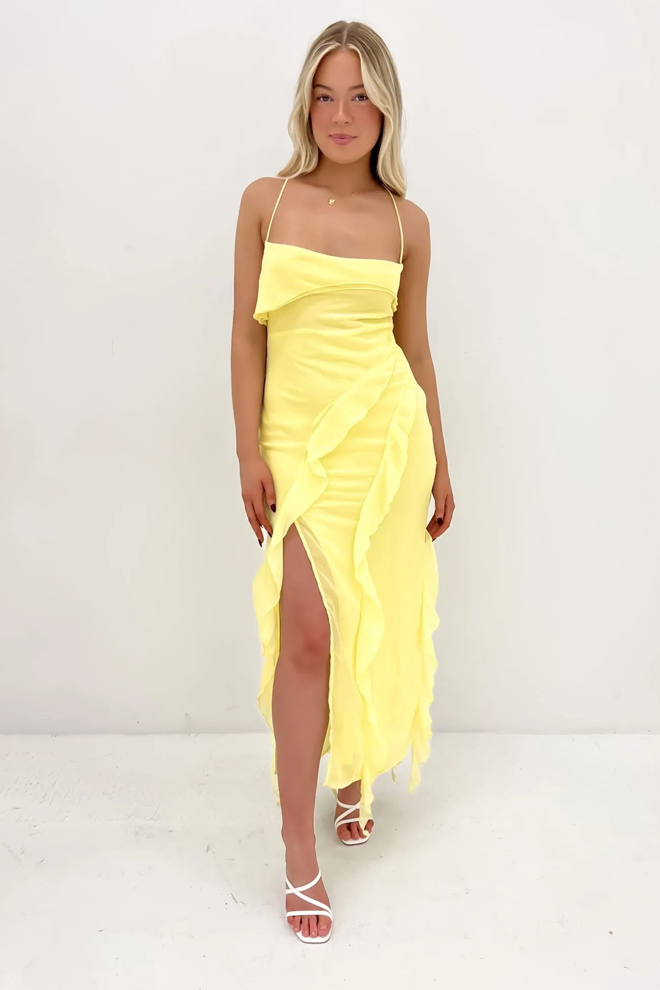 Sporty Comfort Loz Maxi Dress Yellow