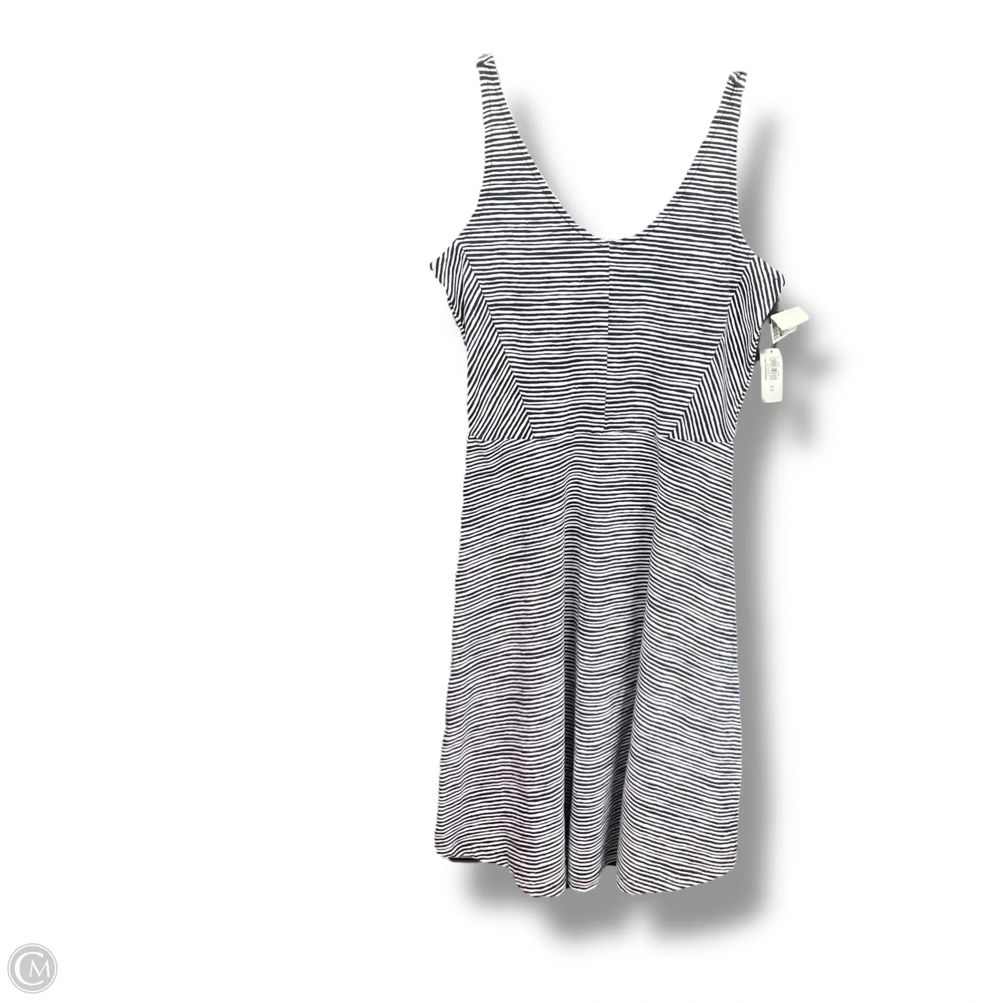 Work Pairing Side Pleats Dress Casual Short By Old Navy In Striped Pattern, Size: Xs