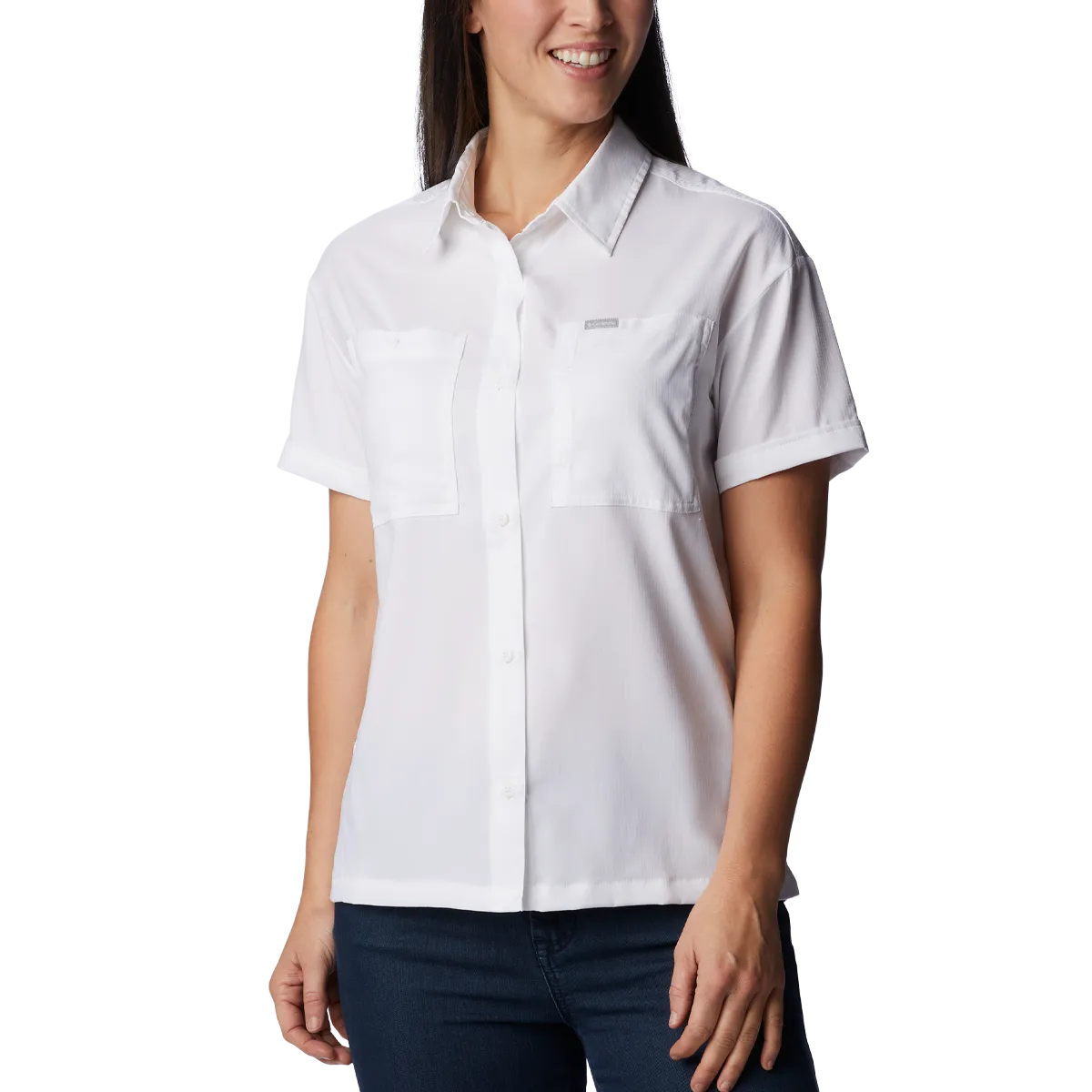 Women's Silver Ridge Utility Short Sleeve Shirt MoistureWickingTechnology