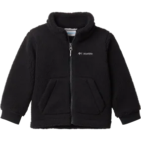 Heat Sealed Zippers Layered Collar Design Youth Toddler Rugged Ridge II Sherpa Full Zip