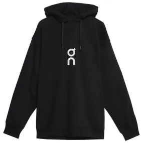 Pockets Beaded accents Full - length On Men's Club Hoodie - Black