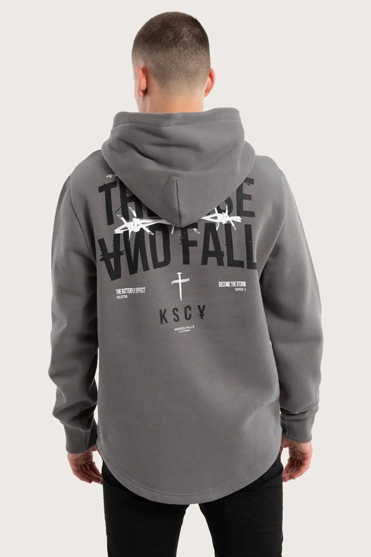 City Ready Wear OdorControl Treatment Diluted Dual Curved Hoodie Charcoal