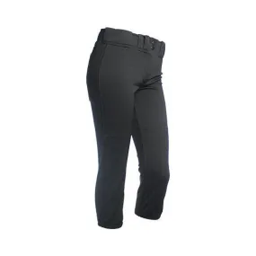 Cropped hem Girls Classic Softball Pant