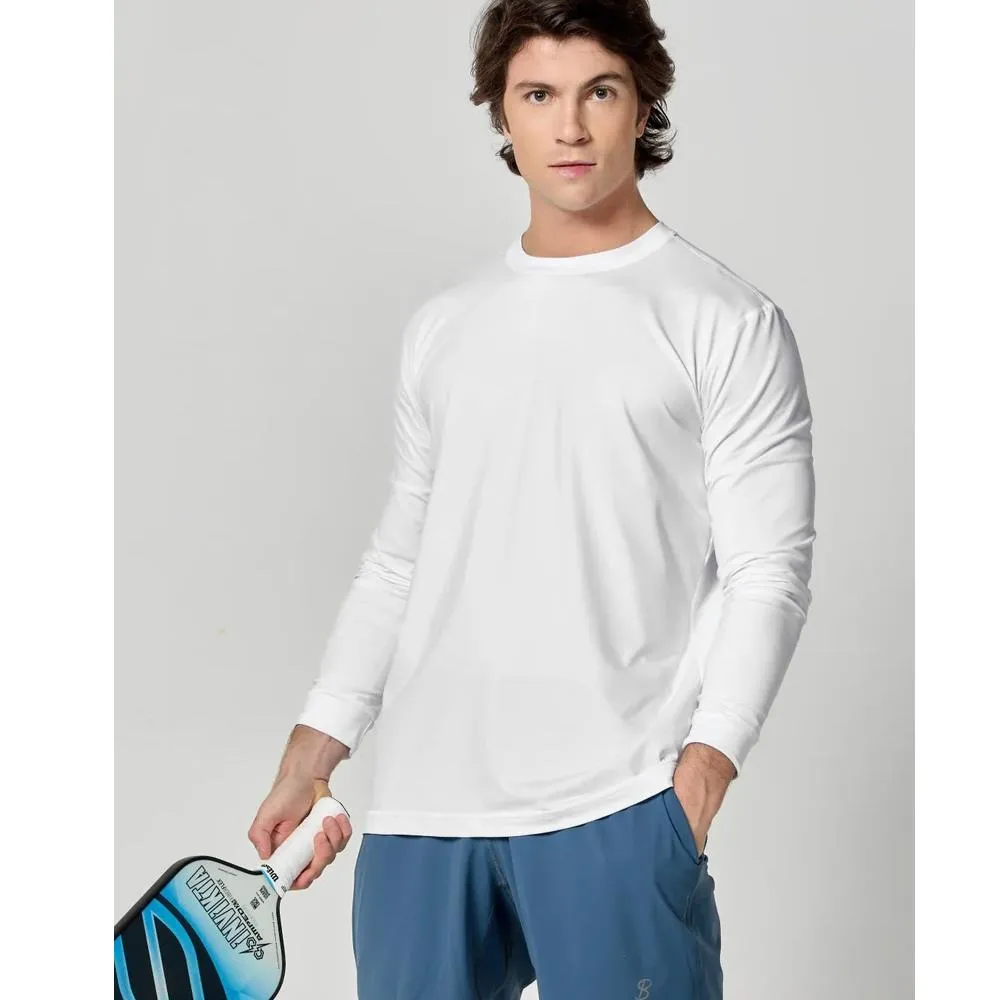 Functional Design SB Sport Men's Classic Longsleeve Shirt - White Wide-leg Classic Look