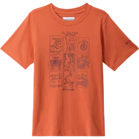 Anti Bacterial Layer Easy Fit Youth Valley Creek Graphic Short Sleeve Shirt