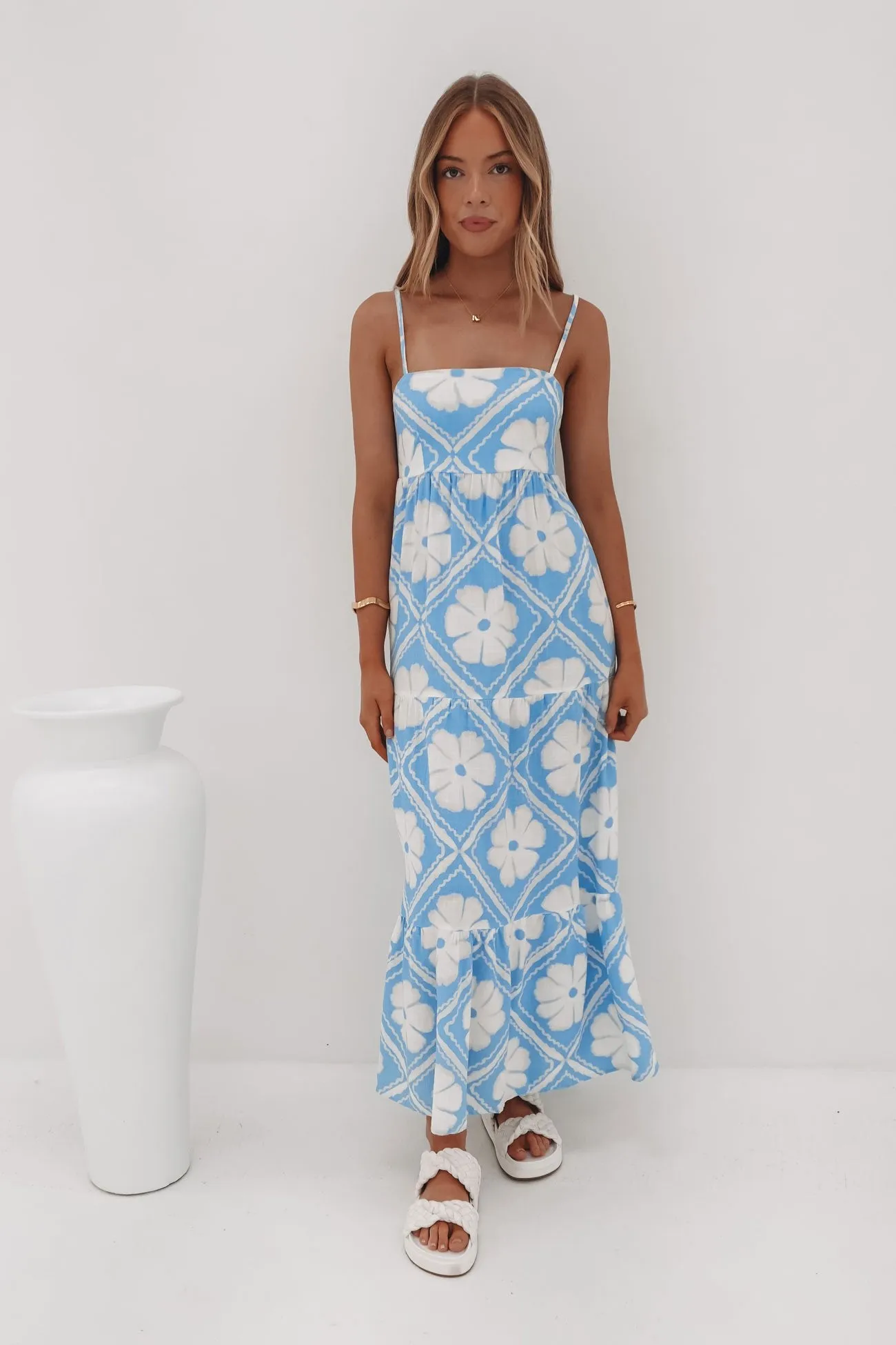 Chic Comfort Wear Dannili Midi Dress Shibori
