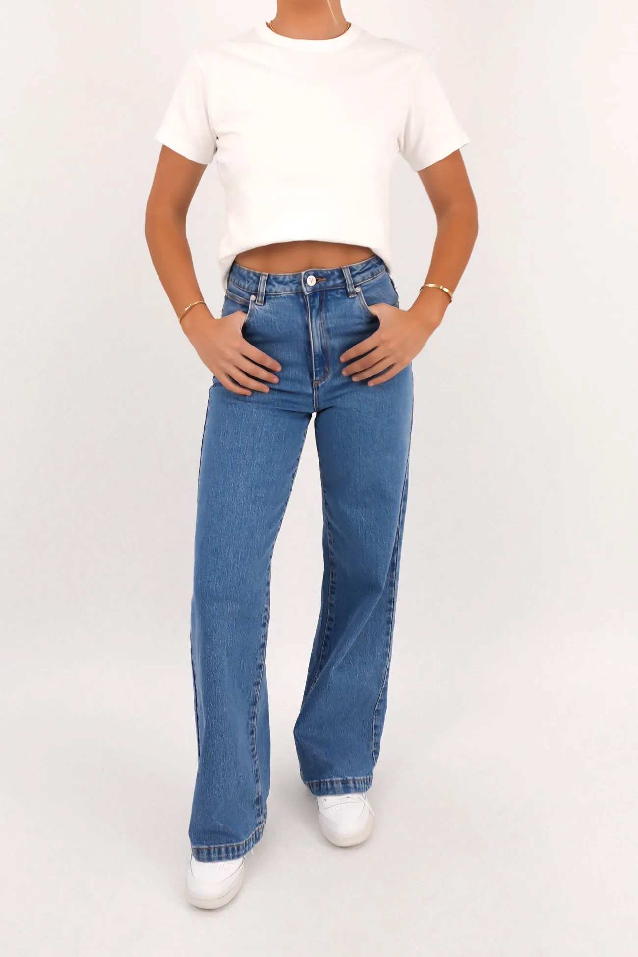 Stylish Outfit Vibrant Colors Regular Tee White