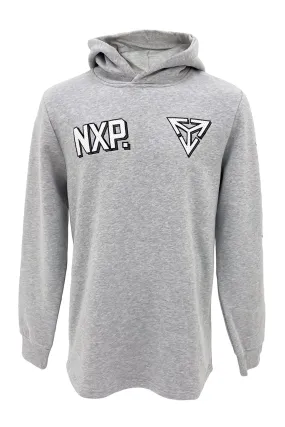 Travel Must Collar Stabilization System Fury Dual Curved Hoodie Grey Marle