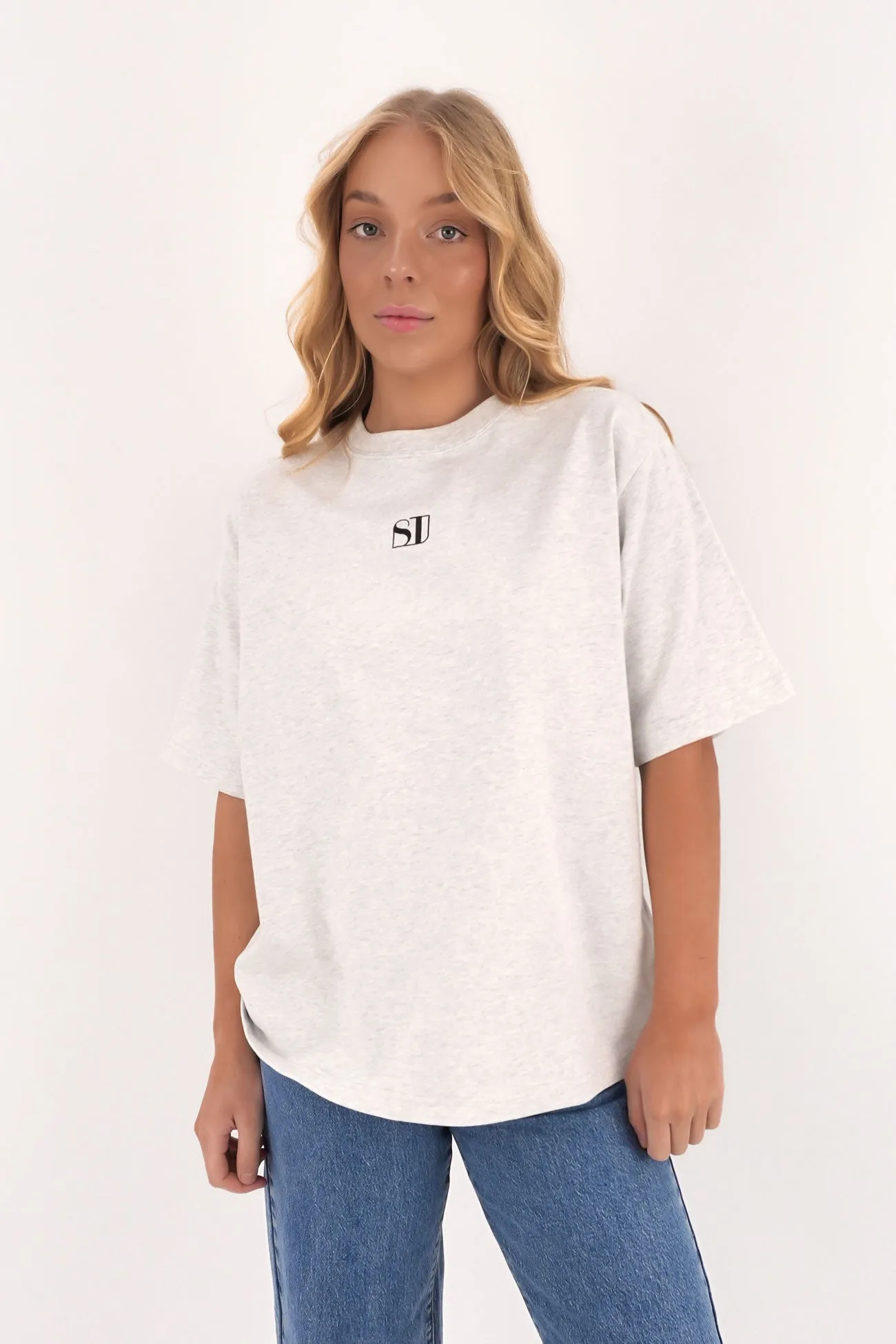 Silent Luxe Tee Snow Marle Men's Casual and cool