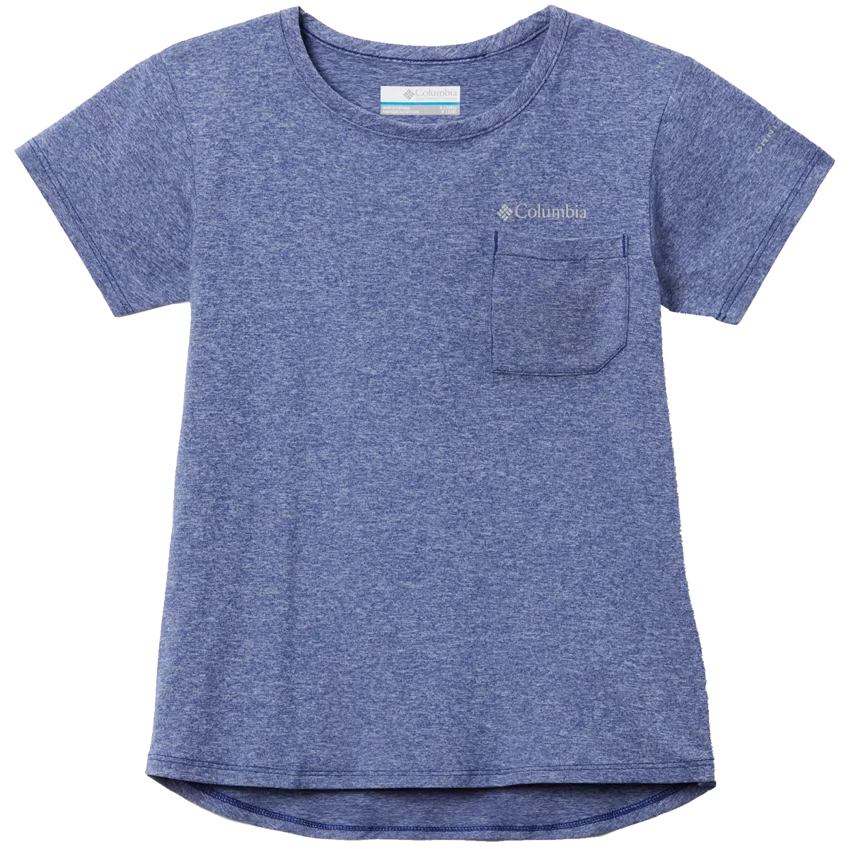 Youth Tech Trail Short Sleeve Tee Flexible Waistband Adaptation