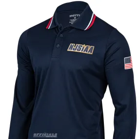 Reinforced Hems NJSIAA Logo Long Sleeve Umpire Shirts