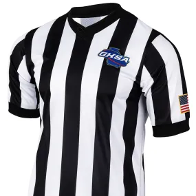 GHSA Logo Basketball Referee V-Neck decorative element