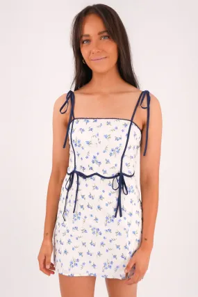 Giovanna Mini Dress Blue Daily Essential