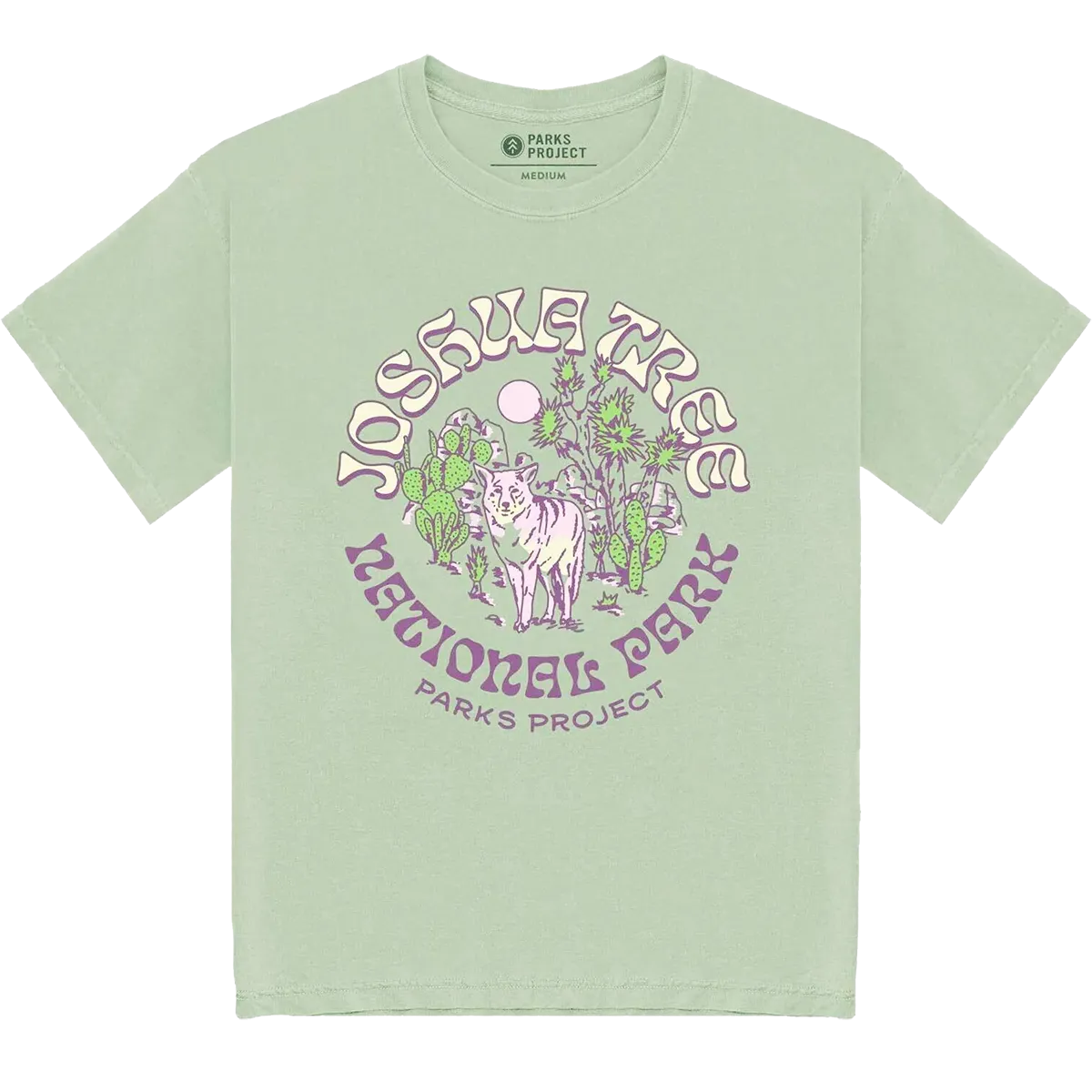 Men's Joshua Tree 90s Gift Shop Tee Relax Outfit Simple Chic