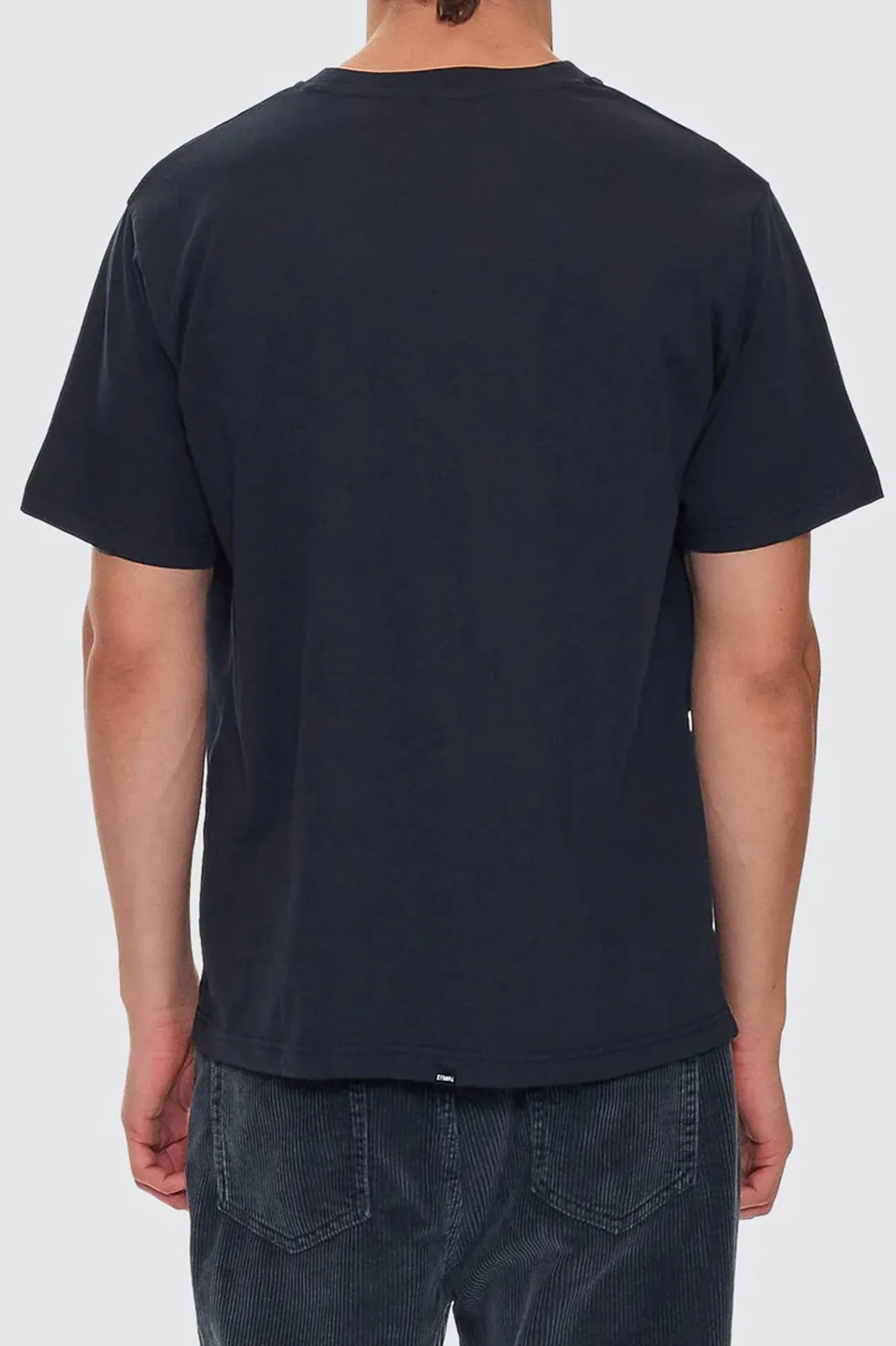 Cozy Feel Lightweight Weave Glory Merch Fit Tee Washed Black