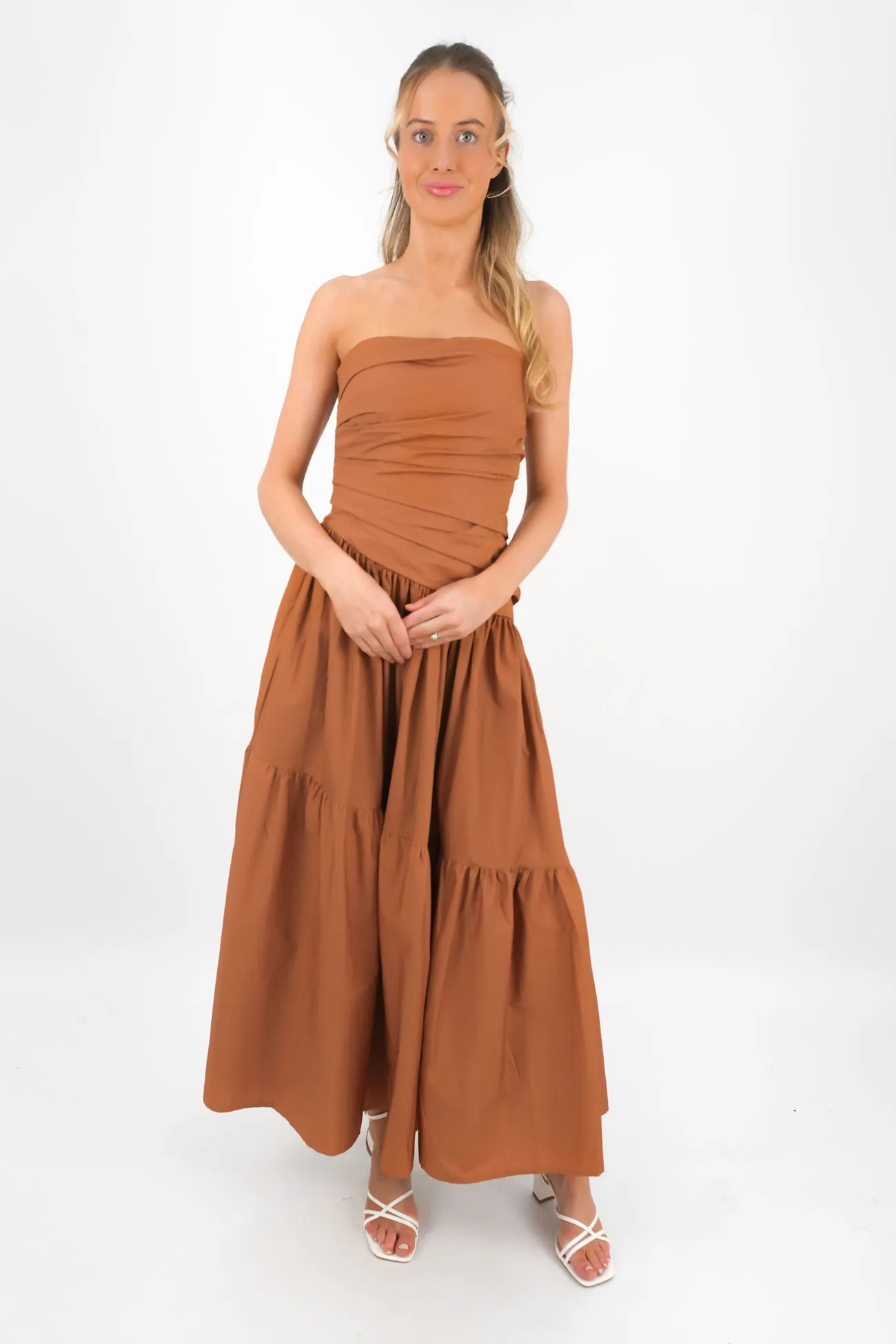 Pamela Maxi Dress Chocolate Day Love