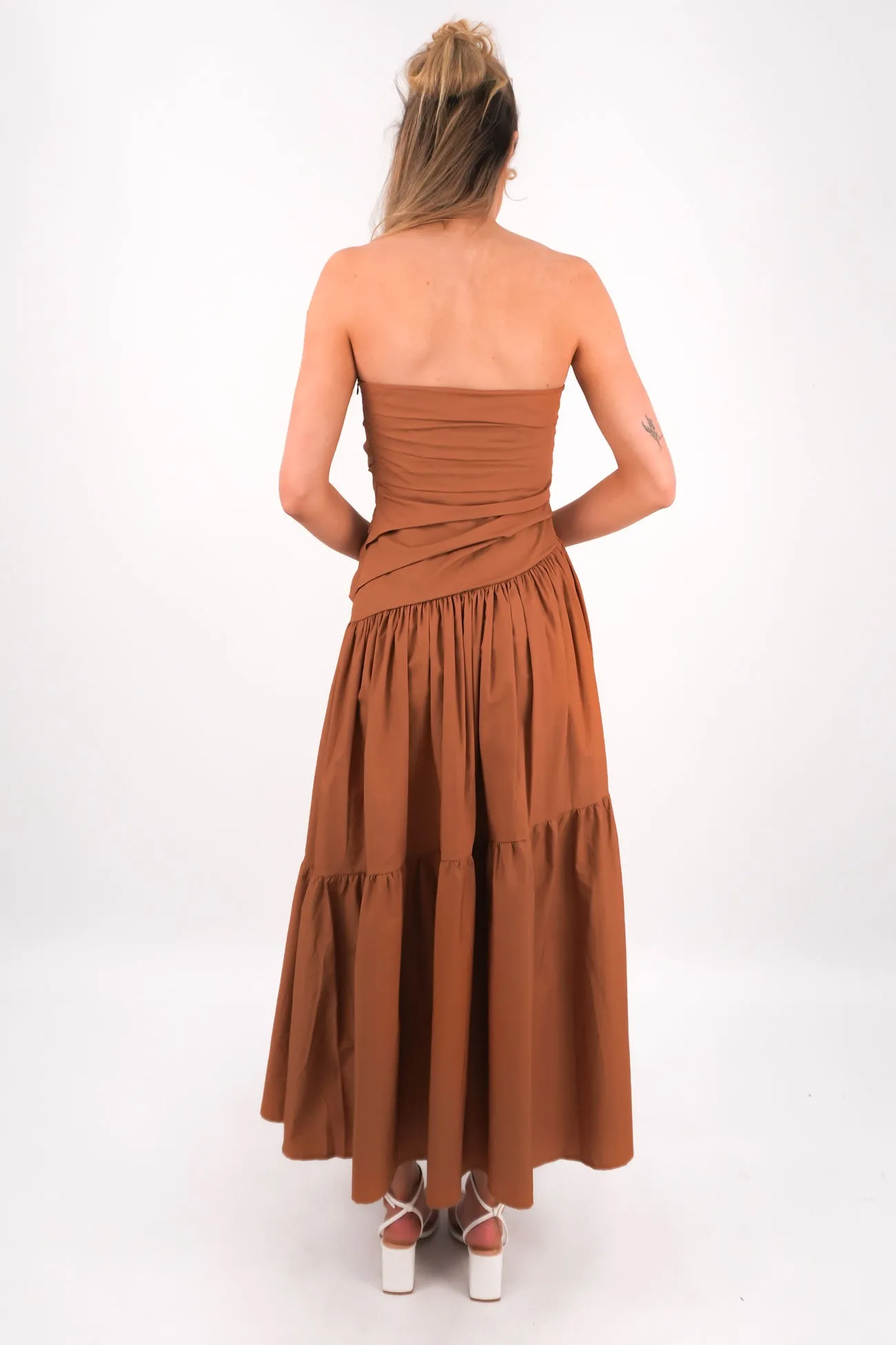 Event Perfect Relaxed and stylish Pamela Maxi Dress Chocolate