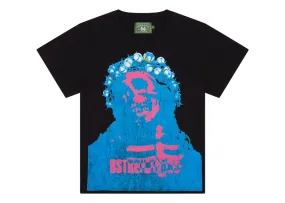 Denim Tears Bstroy Tears Crown Made Of Cotton Tee Black Multi-Purpose Velvet - Like