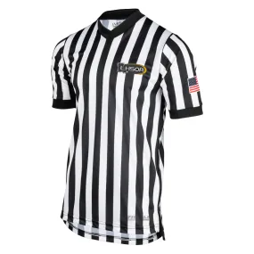 Versatile Piece Eco Friendly Production LHSOA Dye Sublimated Logo V-Neck
