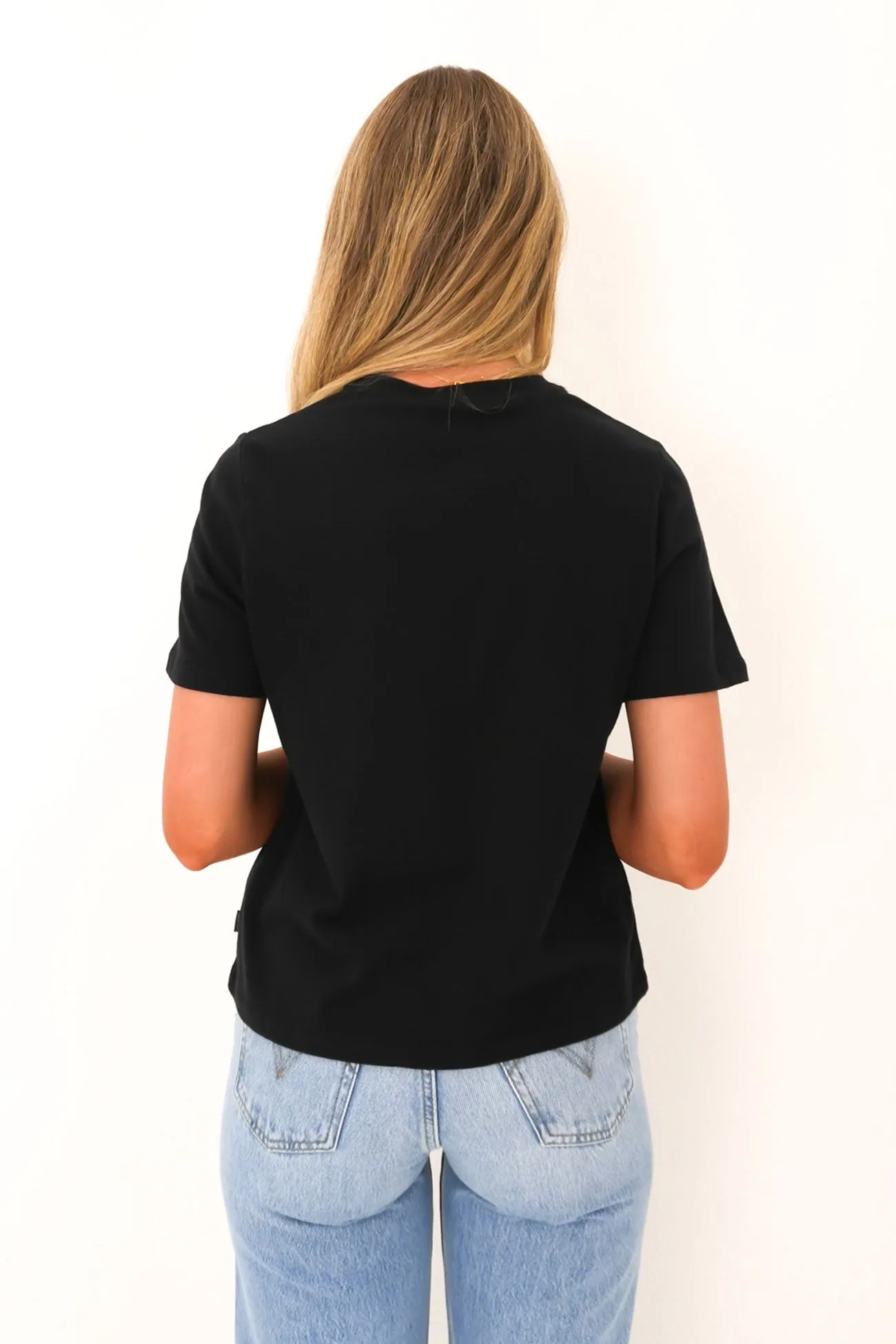 Go To Tee Black Comfy Top
