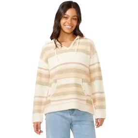 Chill Commute Fit Women's Desert Dreams Striped Poncho
