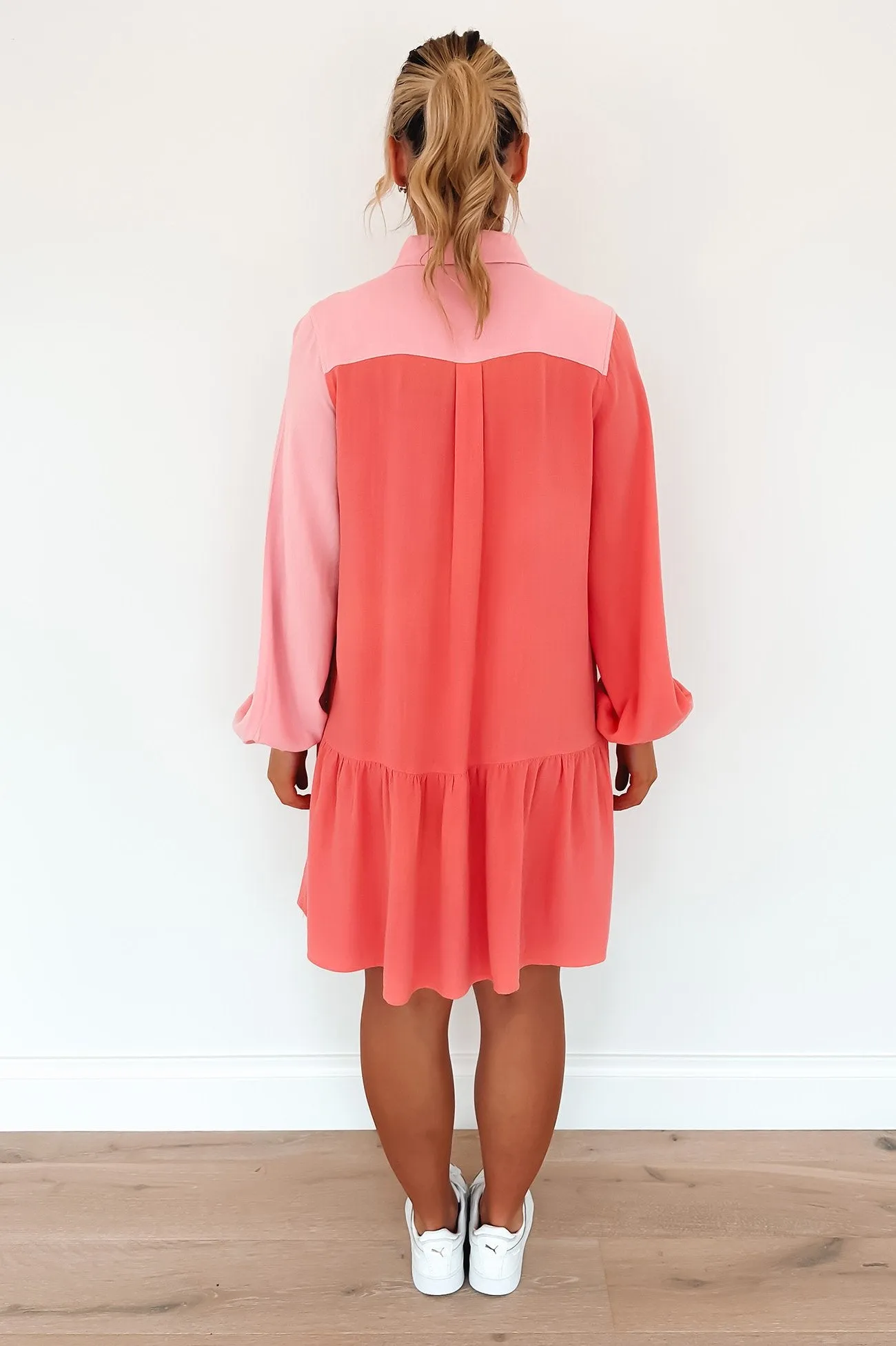 All Day Logan Mini Dress Pink