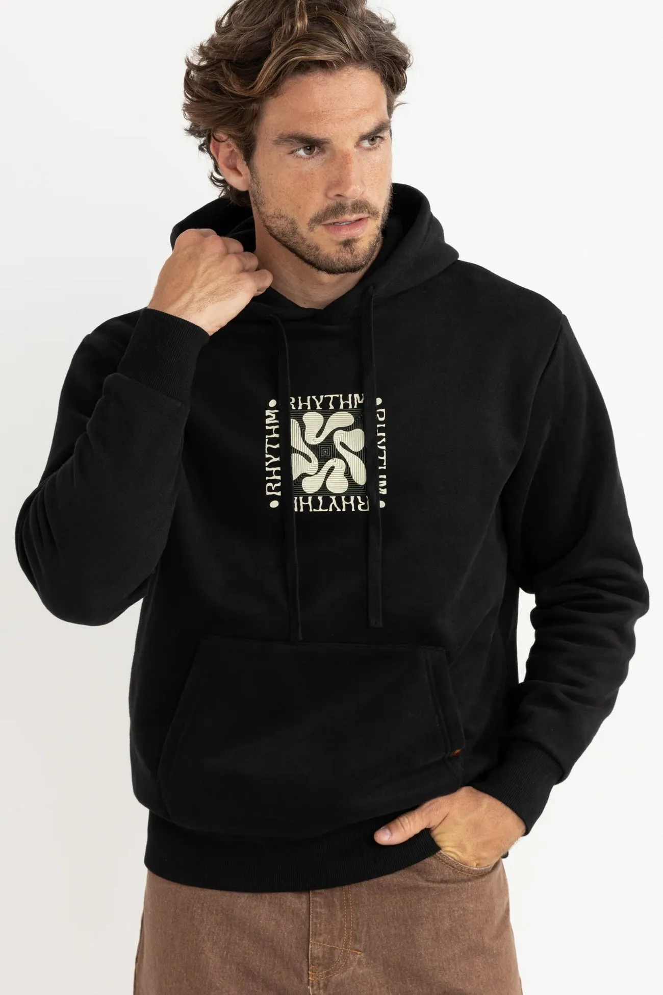 VentilatedBackPanel Durable Construction Grange Fleece Hood Black