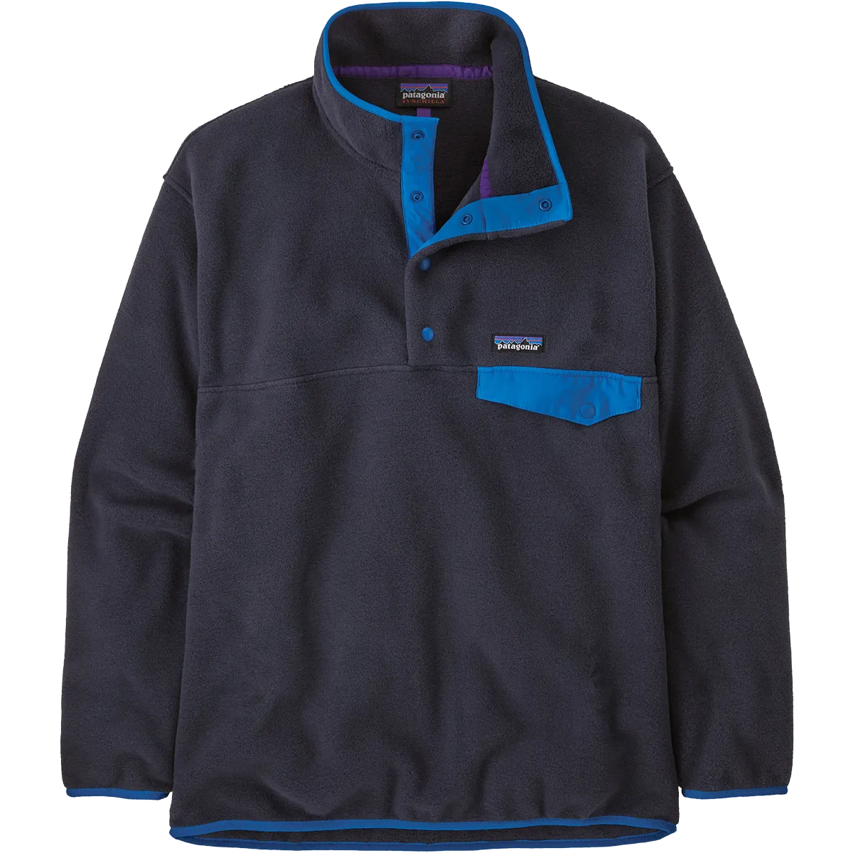Men's Synch Snap-T Fleece Pullover Casual Feel Wind Blocking Fabric