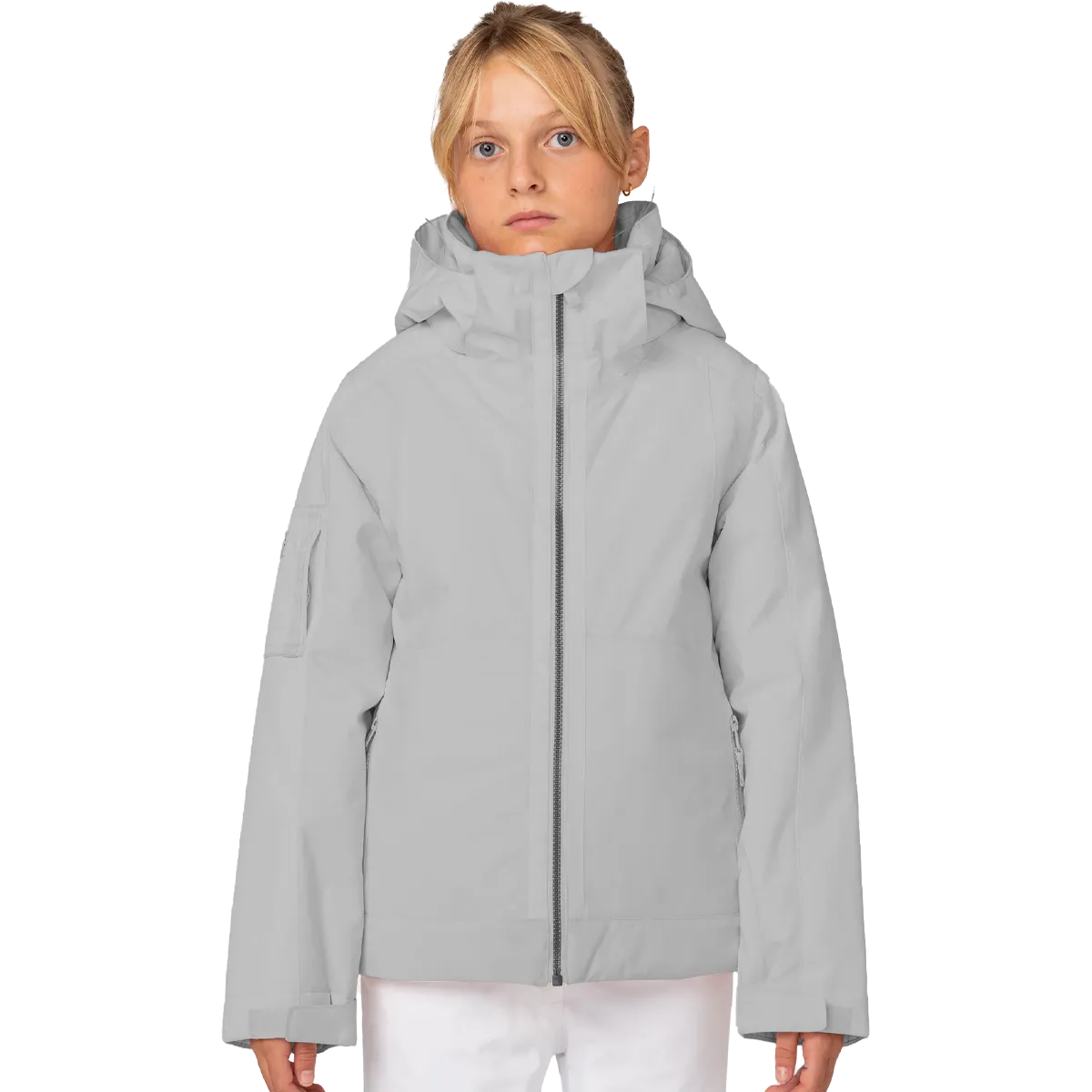 Youth Meade Girl Insulated Jacket Water Resistant Design clean design